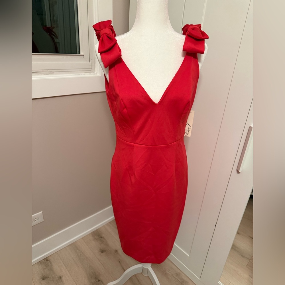 Dark pink NWT Eliza J cocktail dress